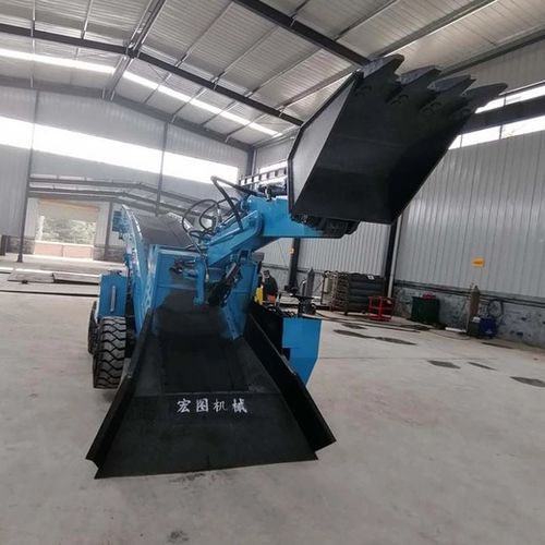 【銅礦開(kāi)采扒挖機(jī)扒渣裝載機(jī)膠輪式電動(dòng)扒渣機(jī)宏圖廠(chǎng)家生產(chǎn)直銷(xiāo)】- 